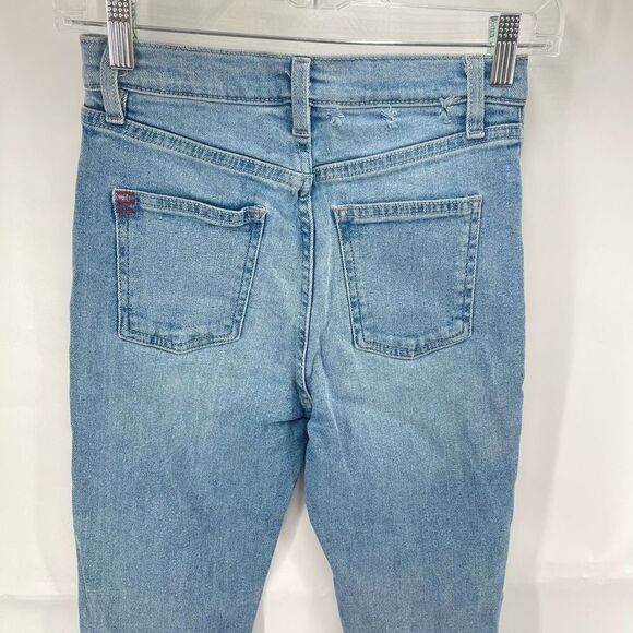 BDG Denim Womens Girlfriend Jeans Light Wash Stretch Mid Rise Blue Size 26 - Picture 4 of 12
